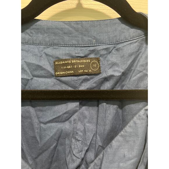 ALLSAINTS SPITALFIELDS AMIKIRI DRESS Size 10 - Picture 6 of 9